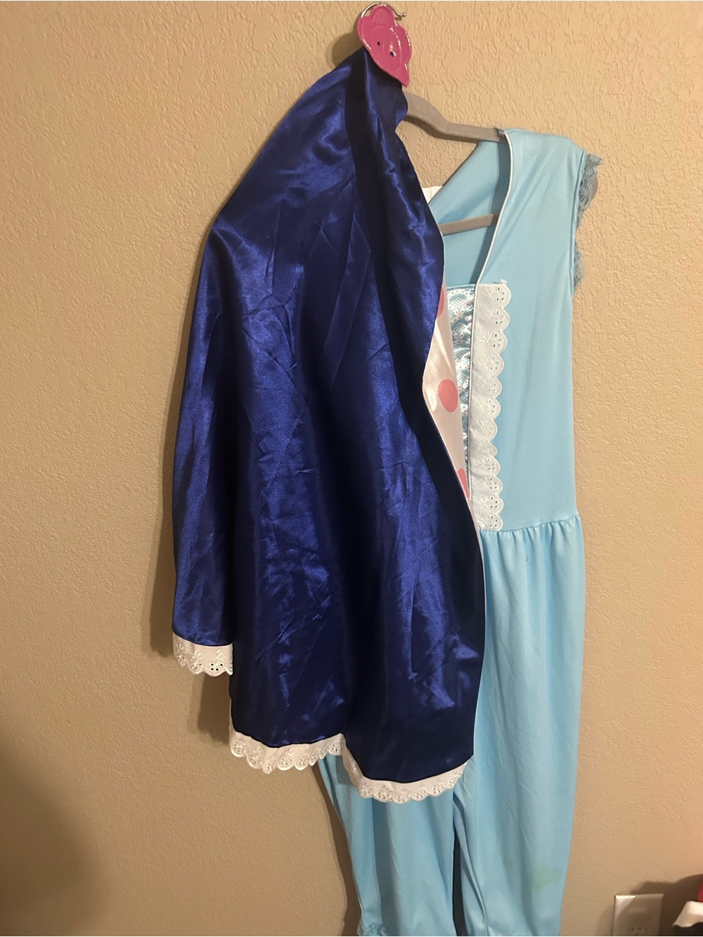 TS4 Bo Peep Costume Jumpsuit with Cape/Accessories - Picture 4 of 6